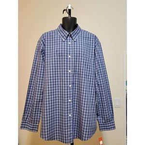 BROOKS BROTHERS REGENT NON-IRON MEN'S PLAID 100% COTTON POLO SHIRT SIZE XXL #913